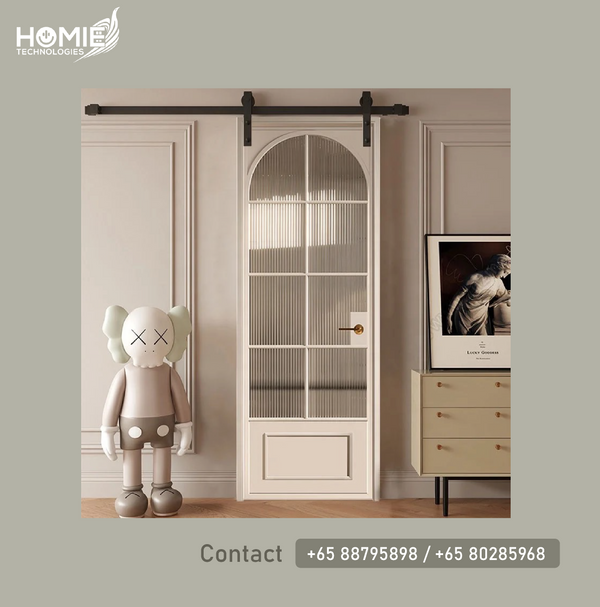 Arched Design French Door